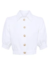 L Agence Cove Tweed Jacket In White