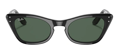 Ray-ban Junior Rj9099s 100/7143 Cat Eye Sunglasses In Green