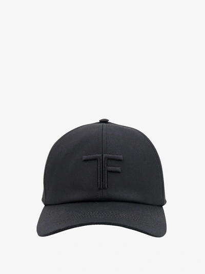 Tom Ford Cotton Hat In Black