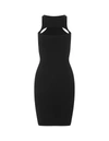 Dsquared2 Black Dress With Cut-out In Black