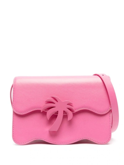 Palm Angels Palm Beach Shoulder Bag In Pink