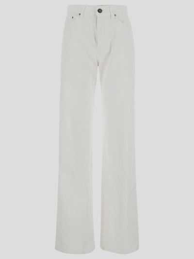 Semicouture Flared Jeans In White