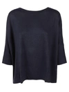 Shirt C-zero Linen Over Sweater In Blue