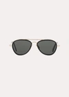 TOTÊME THE AVIATORS SUNGLASSES BLACK