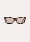 Totême The Classics Sunglasses Tortoise In Tortoise