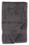 Matouk Lotus Hand Towel In Charcoal