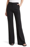 ARGENT STRETCH WOOL FLARE TROUSERS