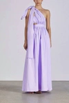BONDI BORN St Tropez Long Dress in Lavender