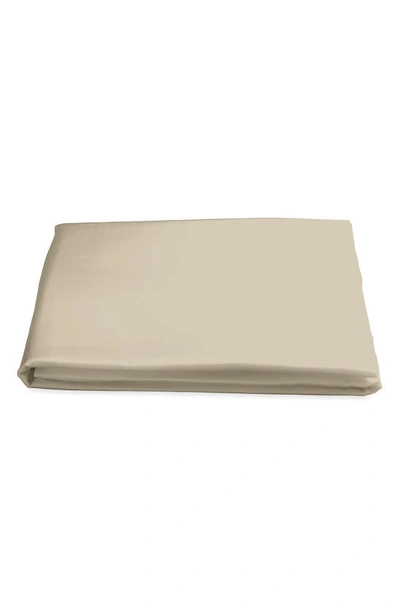 Matouk Nocturne 600 Thread Count Fitted Sheet In Champagne