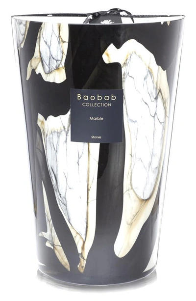 Baobab Collection Max 35 Stones Marble Scented Candle In Multi
