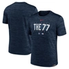 Nike Navy Chicago Cubs City Connect Velocity Practice Performance T-shirt In Navy
