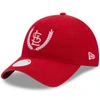 New Era Red St. Louis Cardinals Leaves 9twenty Adjustable Hat In Red