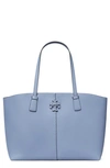 TORY BURCH MCGRAW LEATHER TOTE