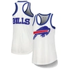 G-iii 4her By Carl Banks Women's  White Buffalo Bills Tater Tank Top In White