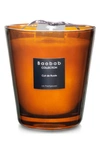 Baobab Collection Max 16 Les Prestigieuses Cuir De Russie Scented Candle In Brown-medium