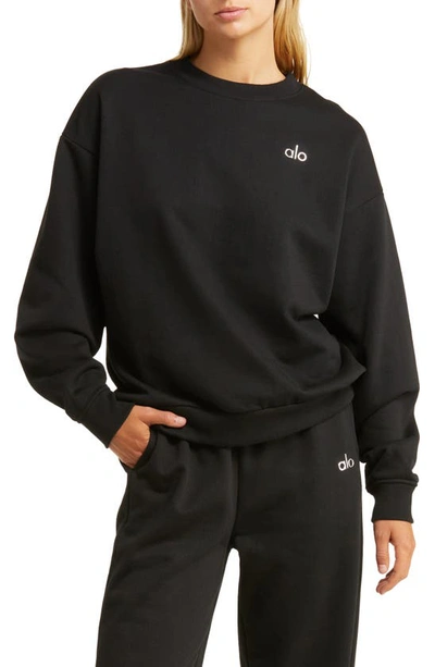 Alo Yoga Accolade Sweatshirt In Black