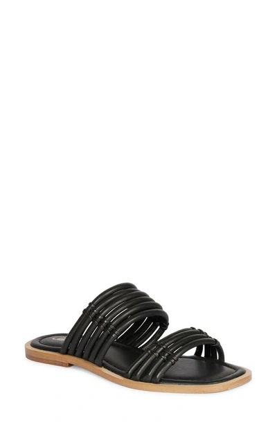 Saint G Zoya Slide Sandal In Black