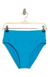 Next Good Karma Harmony High Waist Bikini Bottoms In Peacock