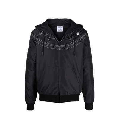 Marcelo Burlon County Of Milan Bomber Jacket In Black