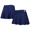 Zoozatz Navy North Carolina Tar Heels Flowy Skort In Navy