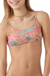 O'NEILL KIDS' BELIZE FLORAL TWO-PIECE SWIMSUIT