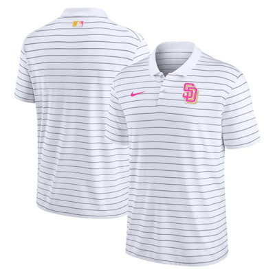 Nike White San Diego Padres City Connect Victory Performance Polo