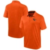 Fanatics Branded Heather Orange Oregon State Beavers Classic Homefield Polo In Heather Orange