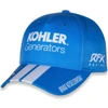 RFK RACING RFK RACING LIGHT BLUE/WHITE BRAD KESELOWSKI UNIFORM ADJUSTABLE HAT