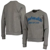 THE GREAT PNW YOUTH THE GREAT PNW HEATHERED GRAY SEATTLE SEAHAWKS PACIFIC SCRIPT PULLOVER SWEATSHIRT