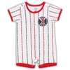 Outerstuff Infant White Boston Red Sox Ball Hitter Coverall In White