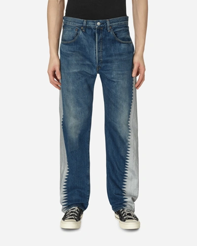 Levi's Slam Jam 501 Custom Pants In Blue