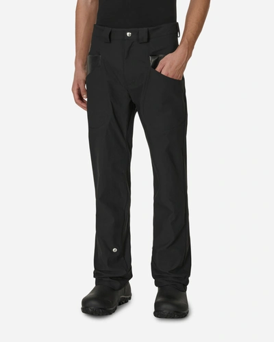 Kiko Kostadinov Mcnamara Uniform Trousers Jet In Black