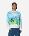 SKY HIGH FARM ALLY BO PRINTED CREWNECK SWEATSHIRT