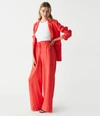 Michael Stars Jules Linen Pant In Pomodoro