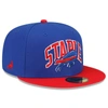 NEW ERA X STAPLE NEW ERA ROYAL/RED BUFFALO BILLS NFL X STAPLE COLLECTION 59FIFTY FITTED HAT