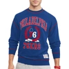 Tommy Jeans Royal Philadelphia 76ers Peter French Terry Pullover Sweatshirt In Royal