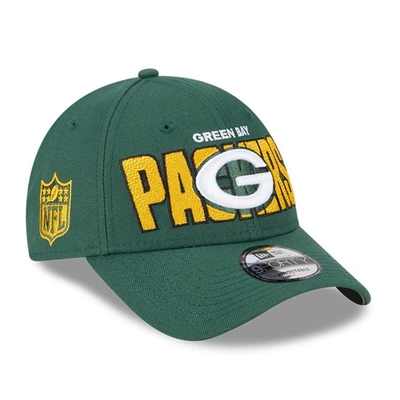 NEW ERA NEW ERA GREEN GREEN BAY PACKERS 2023 NFL DRAFT 9FORTY ADJUSTABLE HAT