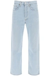 AGOLDE AGOLDE LANA CROP MID RISE VINTAGE STRAIGHT JEANS