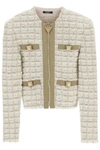 Balmain Tweed Jacket In Multicolor