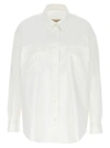 ALEXANDRE VAUTHIER POCKET SHIRT SHIRT, BLOUSE WHITE