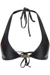 GCDS GCDS LOGO TRIANGLE SATIN-FINISH BIKINI TOP