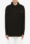 032c Tailored Shirt In Black