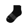 Bombas Quarter Socks In Black