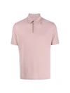 Zanone Polo Shirt In Pink