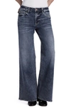 HINT OF BLU HAPPY GO LUCKY WIDE LEG JEANS