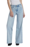 HINT OF BLU HAPPY GO LUCKY WIDE LEG JEANS