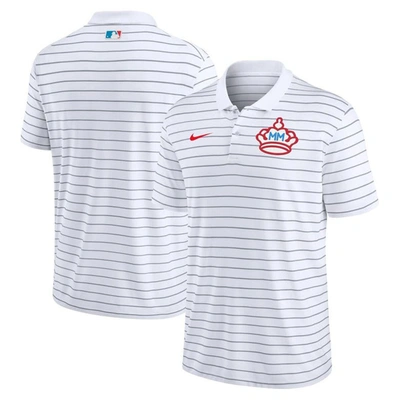 Nike White Miami Marlins City Connect Victory Performance Polo