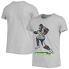 THE GREAT PNW YOUTH THE GREAT PNW HEATHERED GRAY SEATTLE SEAHAWKS SQUATCHBACK T-SHIRT