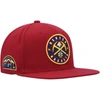 Mitchell & Ness Men's  Red Denver Nuggets Side Core 2.0 Snapback Hat In Red