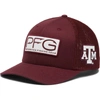 COLUMBIA COLUMBIA MAROON TEXAS A&M AGGIES PFG HOOKS FLEX HAT